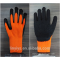 wholesale personalized latex coated winter work gloves